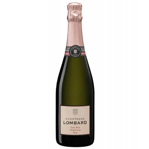 Champagne Lombard Extra Brut Premier Cru Rose NV - 750ML