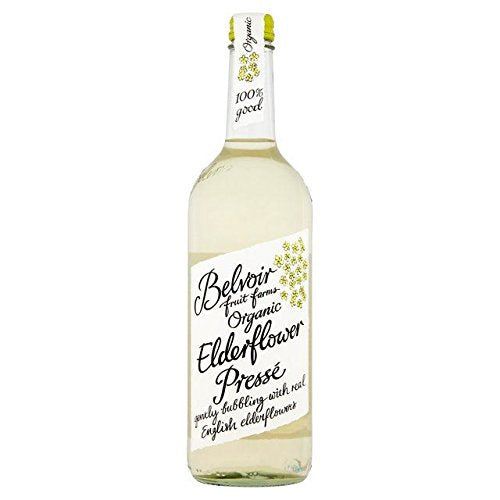 Belvoir Organic Elderflower & Rose Pres 750ML