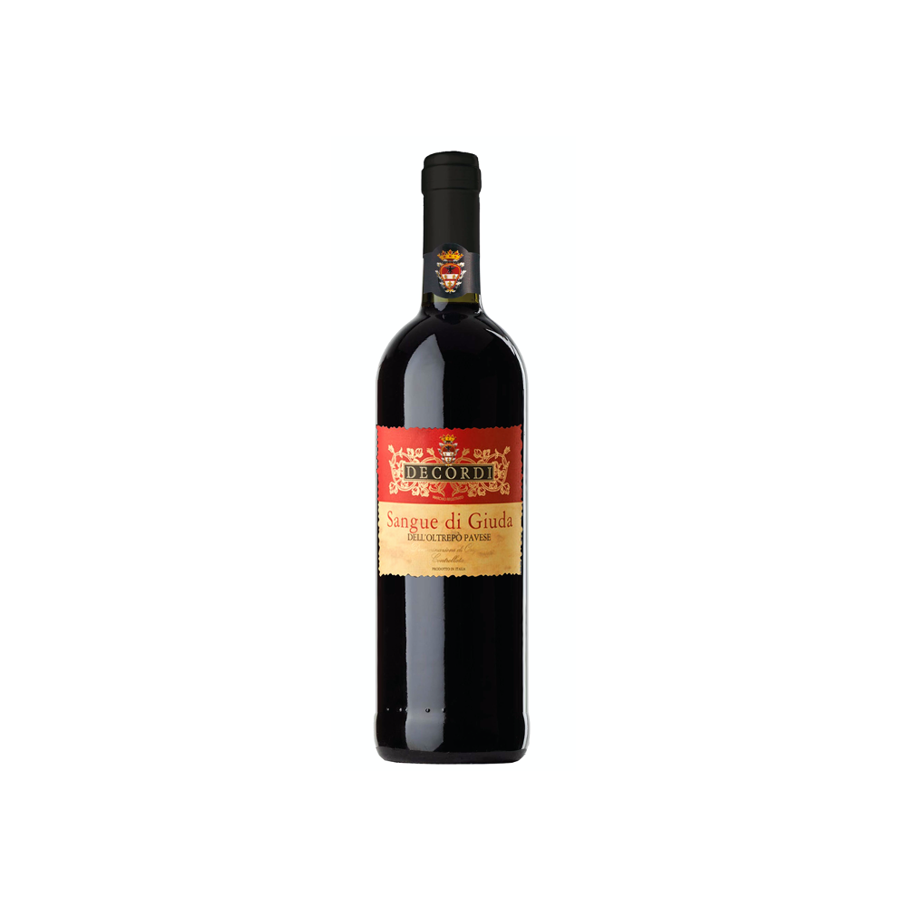 Decordi Sangue di Giuda Dell Oltrepo Pavese Sweet Red Wine - 750ML