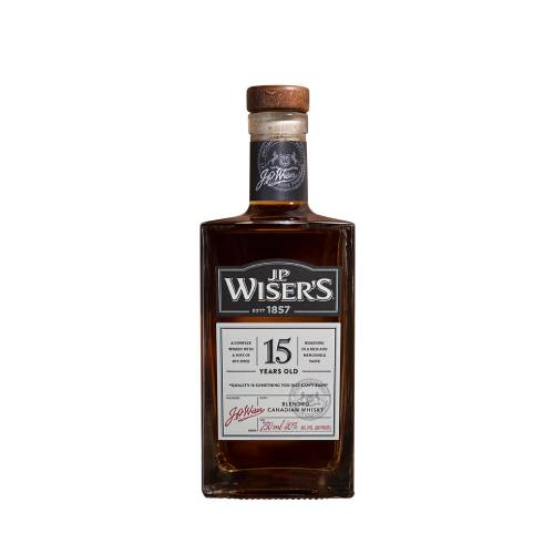 J. P. Wisers 15 year Canadian Whiskey - 750ML